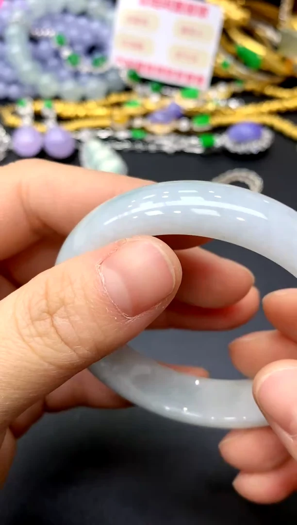 未镶嵌手镯翡翠42-中国好珍宝