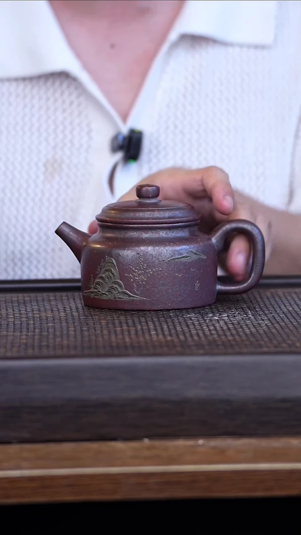 茶壶紫砂宜兴手工原矿紫砂壶001