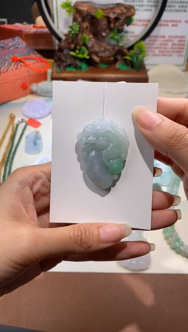 颈饰未镶嵌翡翠631 翡翠挂件