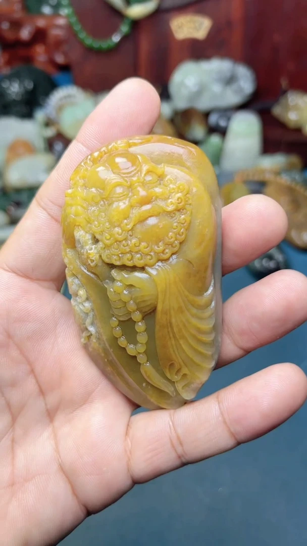 未镶嵌和田玉把件-