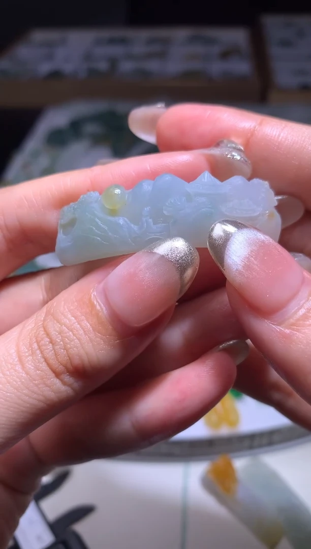 未镶嵌定制翡翠毛货