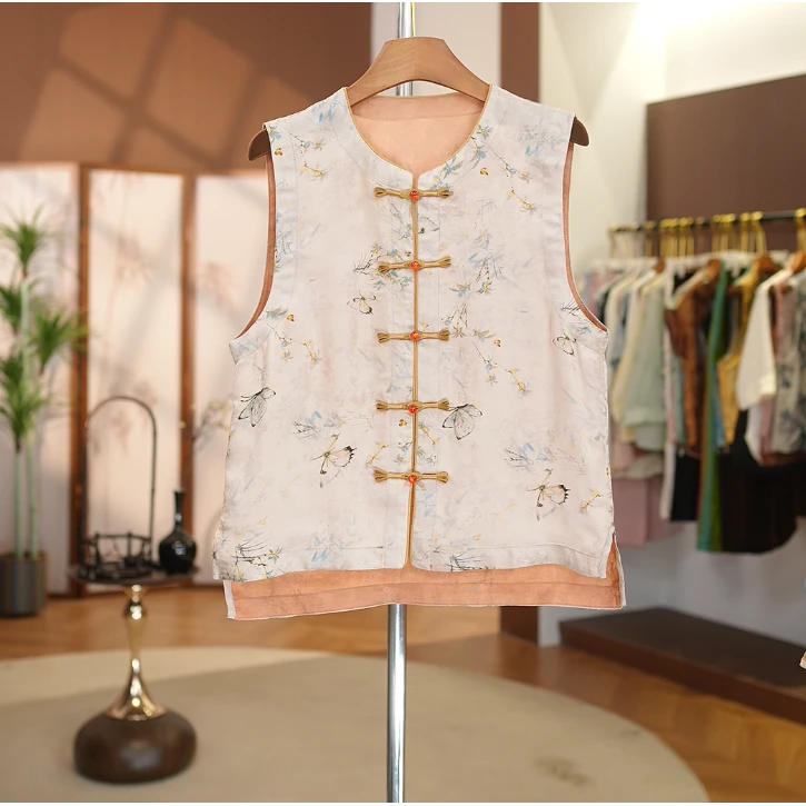 【飘蝶】新中式国风百搭高端高级感飘蝶马甲