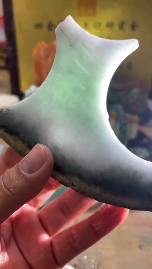 未镶嵌挂件翡翠A货常星7034