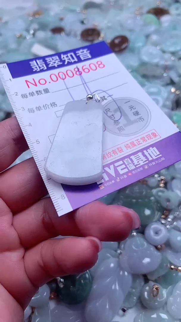 颈饰未镶嵌翡翠8608