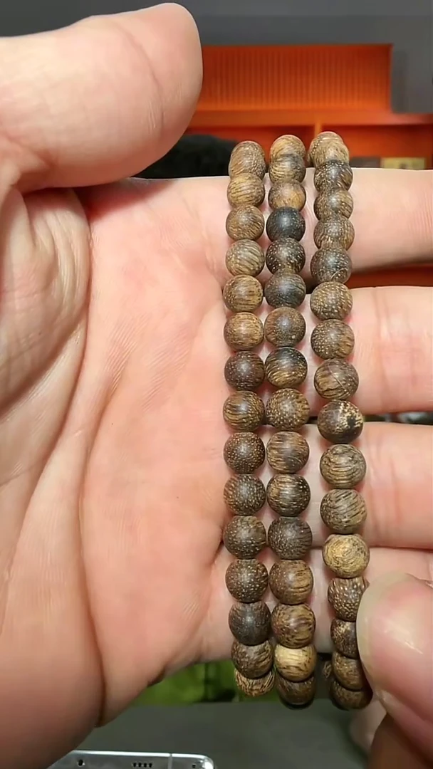 沉香手串104号长串0.6多样性发一