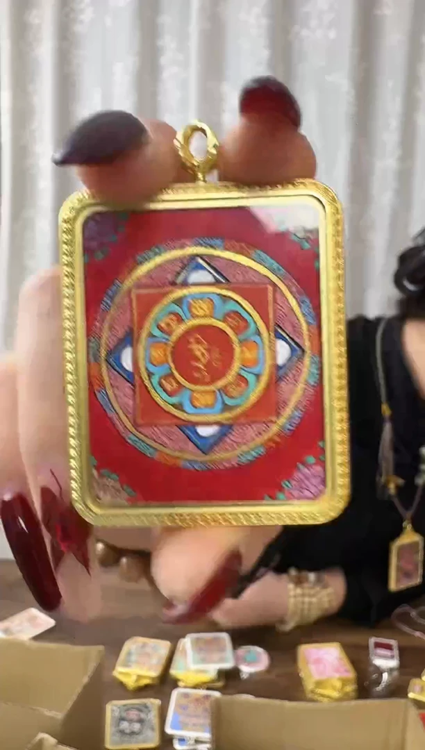 吊坠坛城-热贡纯手绘