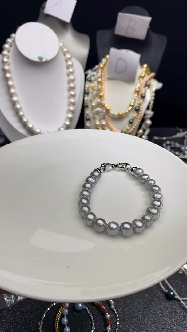 淡水珍珠手串未镶嵌分摊
