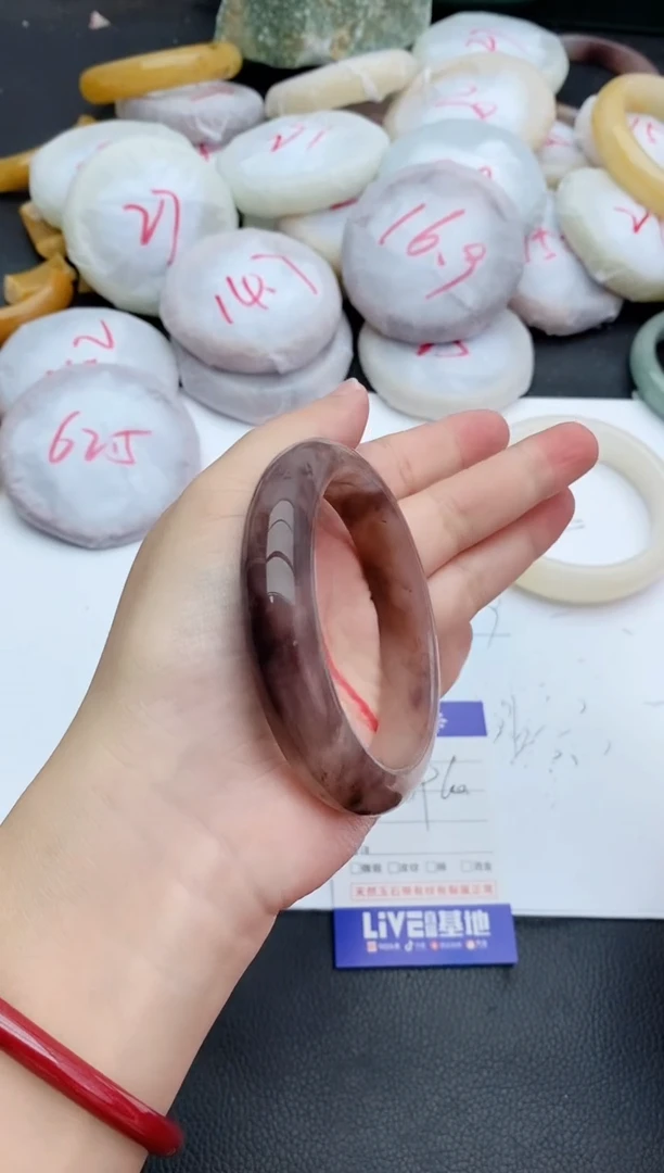 未镶嵌手镯石英质玉355+59/60