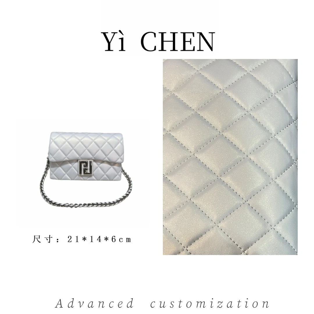 【Yì CHEN】ZT-95012-珍珠白 简约时尚女士新款轻奢单肩斜跨包