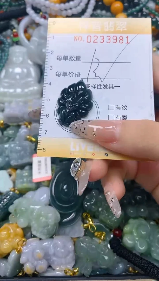 颈饰未镶嵌翡翠闪购0233981多样性发其一
