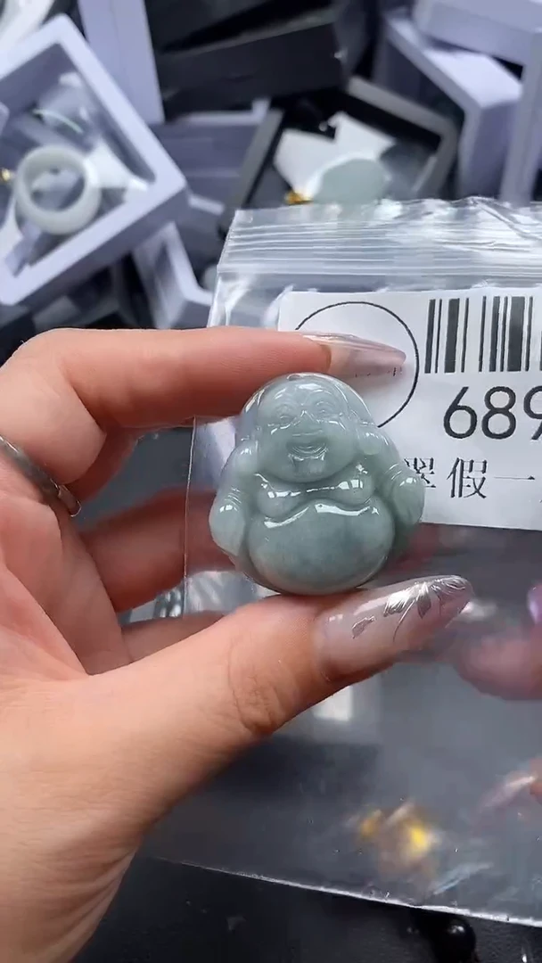 吊坠(不含链)未镶嵌翡翠6895