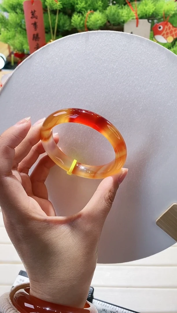 【闪购商品】玛瑙/玉髓手镯未镶嵌40-54.3