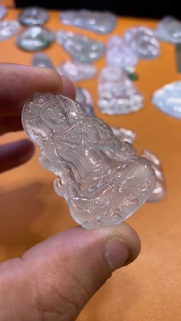 【闪购商品】翡翠吊坠(不含链)未镶嵌度母3980