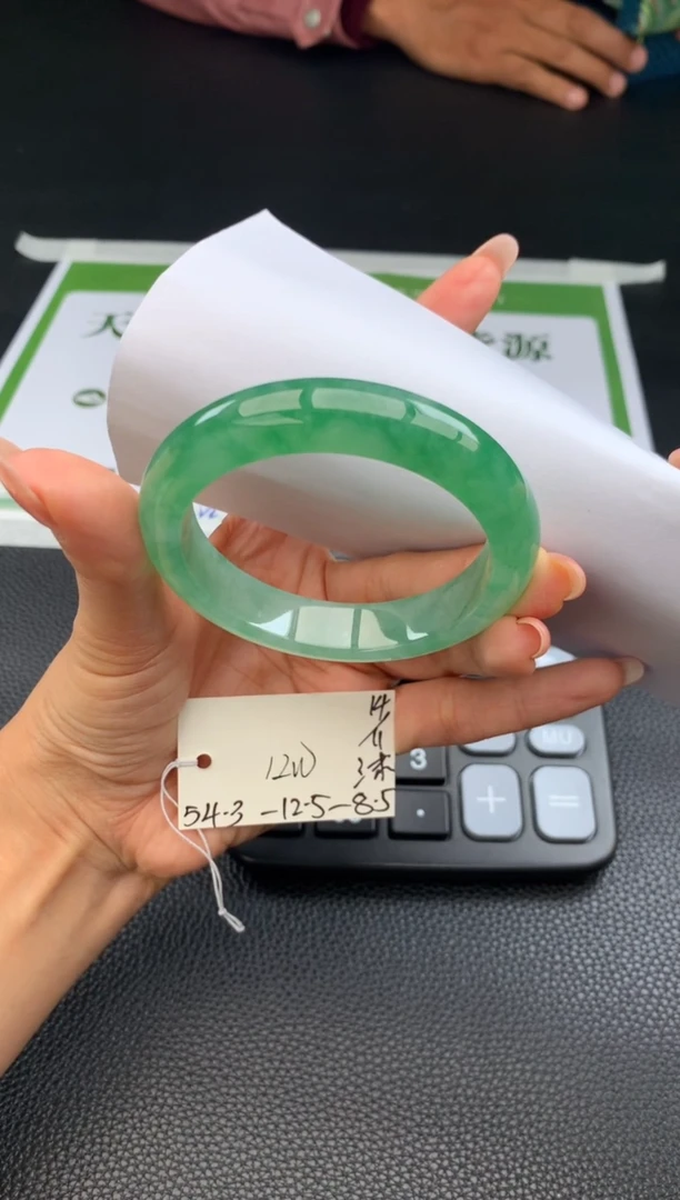 未镶嵌手镯翡翠翡翠手镯 下单联系小耳机#