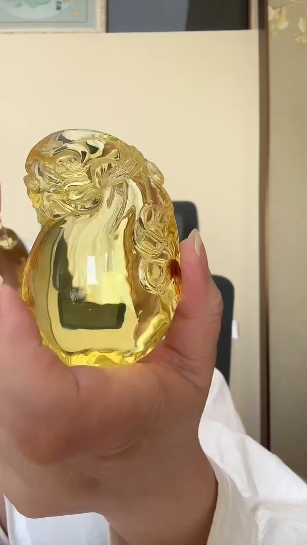 琥珀颈饰未镶嵌吊坠