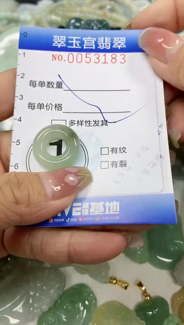 【闪购商品】翡翠颈饰未镶嵌闪购0053183