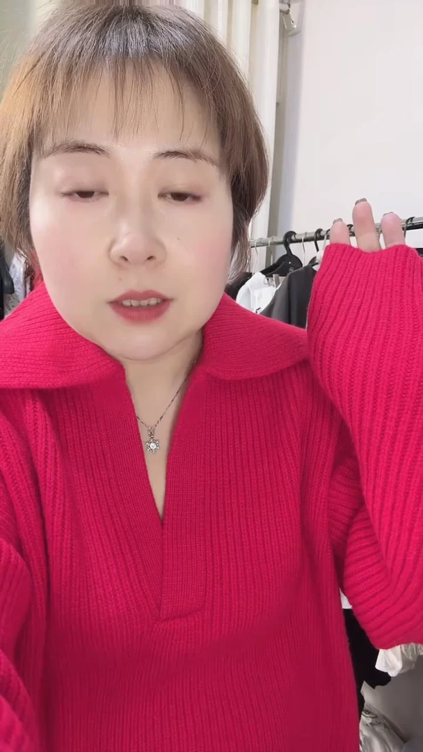 努****！红色毛yi  m码 佳佳专属