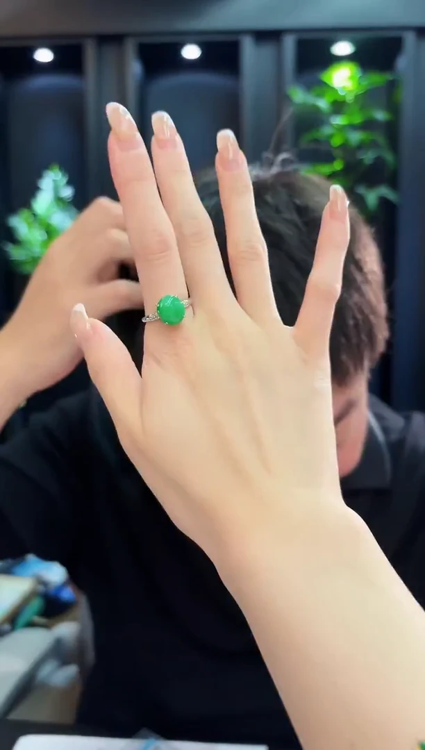 未镶嵌戒指翡翠 缅料A货/支持复检/一件