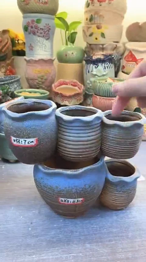 @@陶瓷多肉花盆13