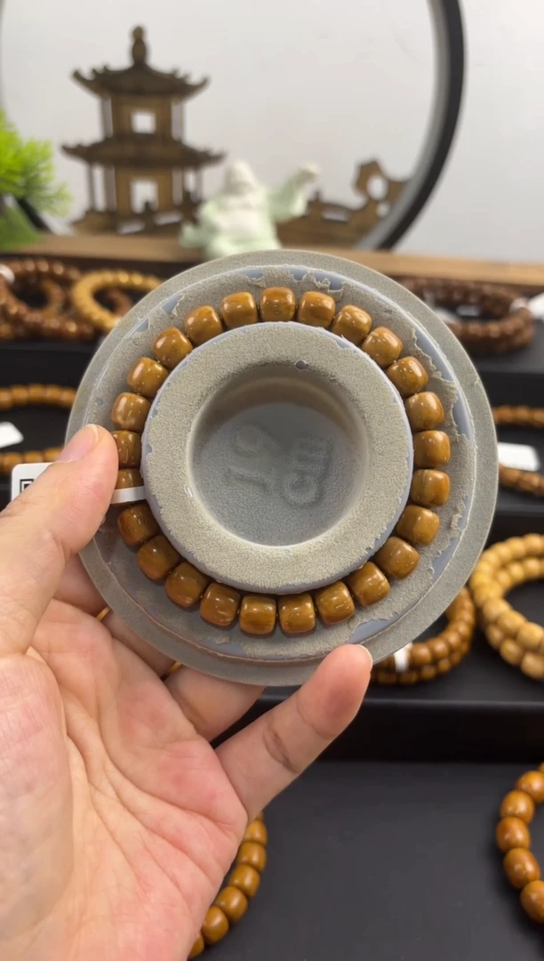 紫金鼠手串紫金鼠实心老型9.1