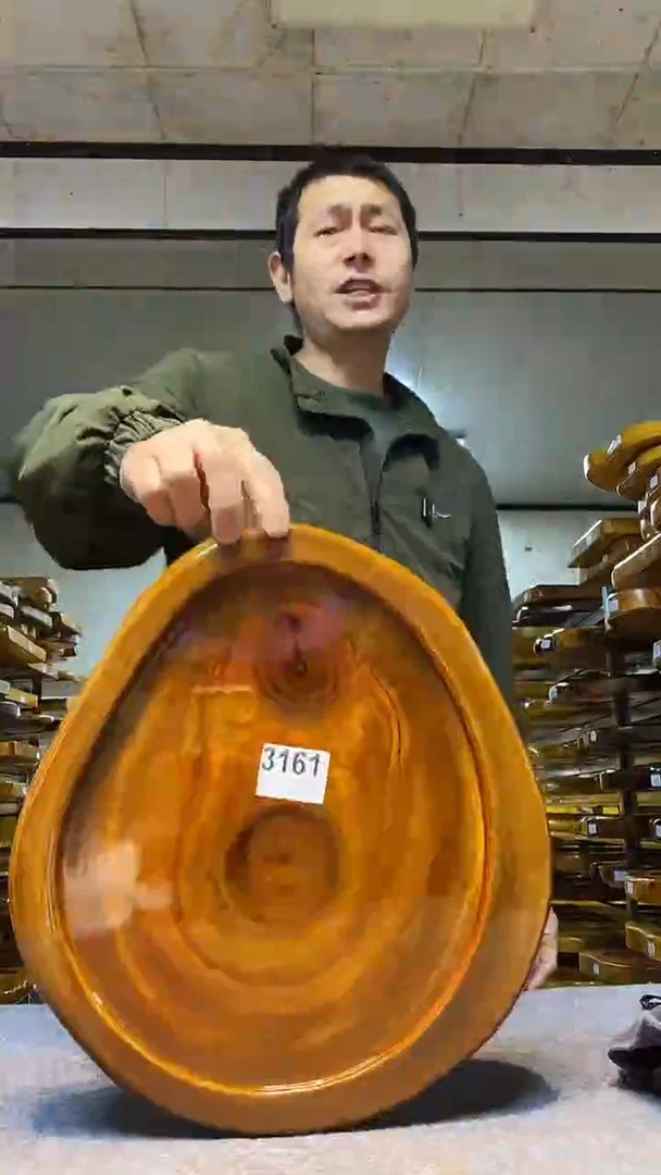 实木原木茶盘 一物一拍(不含配件）