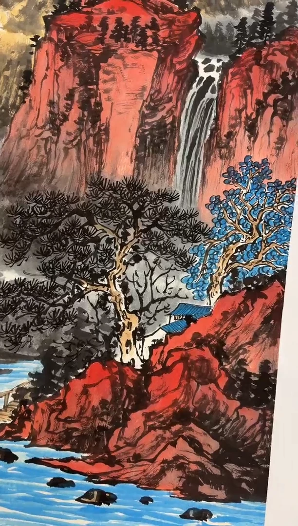 国画5赵隆轩美术馆李庆兴老师作品