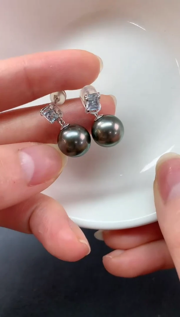 【闪购商品】海水珍珠耳饰18K金镶嵌Z607|2980