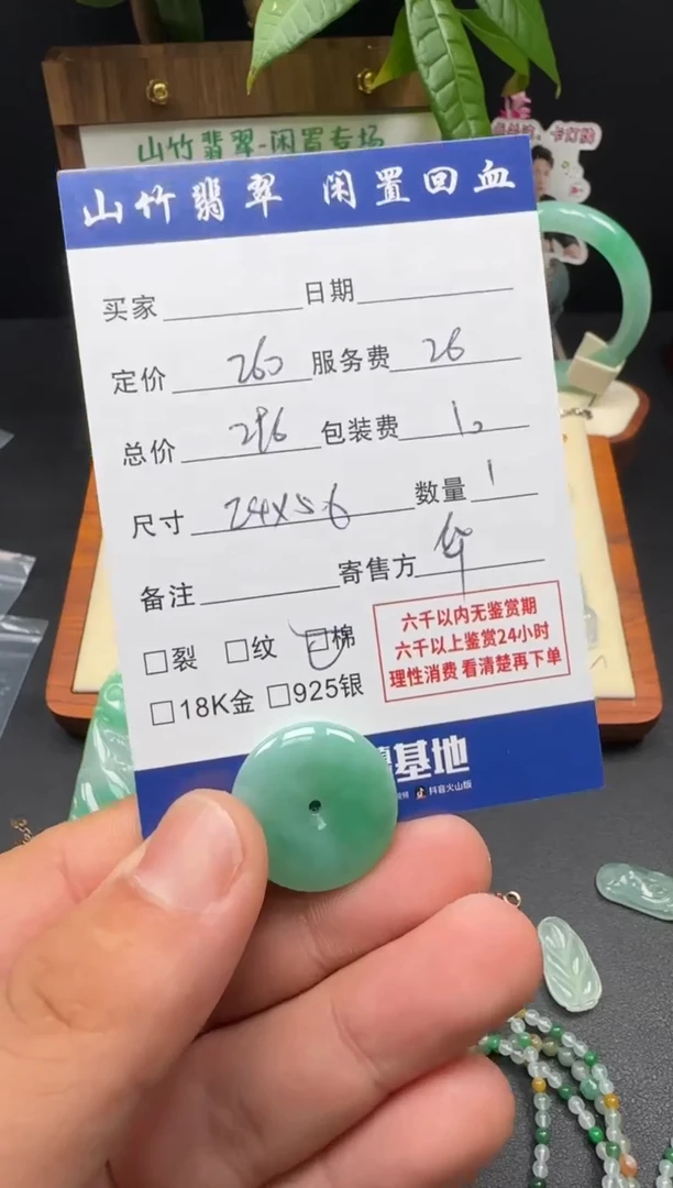颈饰未镶嵌翡翠3002632