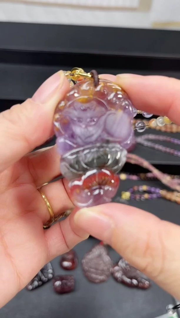 未镶嵌颈饰水晶【百晶灵儿】定制款