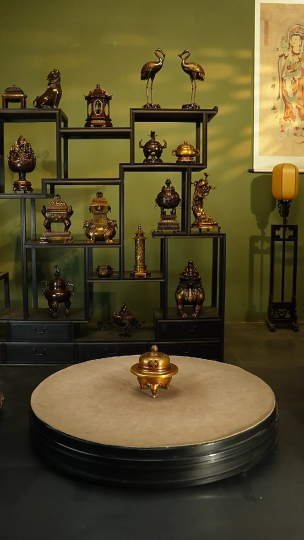 【闪购商品】紫铜精炼铜吉祥如意黄