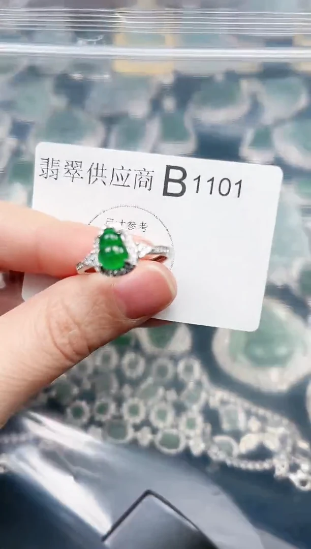 【闪购商品】翡翠颈饰未镶嵌1101赠皮绳