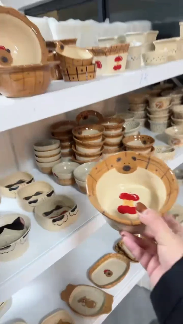 【闪购商品】卡皮果篮高温瓷器
