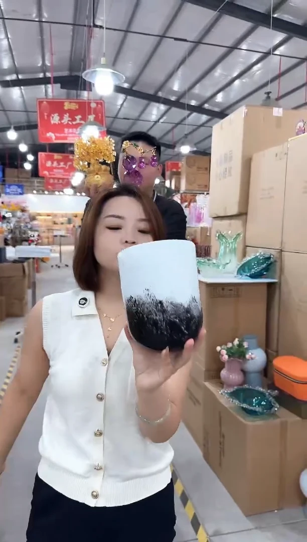 琉璃优选花瓶花器J-早5