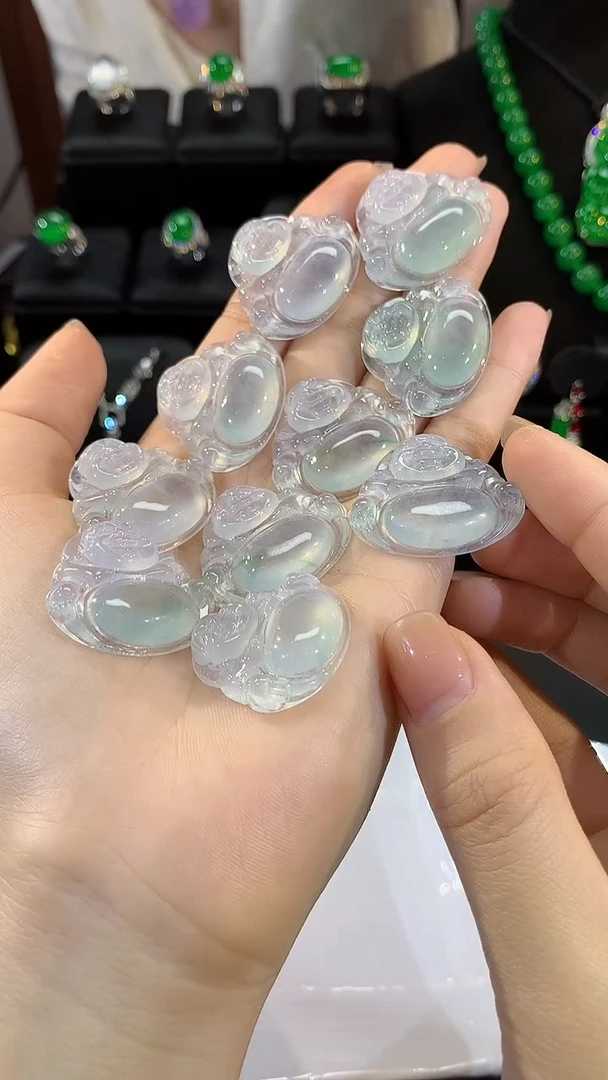 【闪购商品】翡翠颈饰未镶嵌翡翠佛公吊坠 多样性发一件