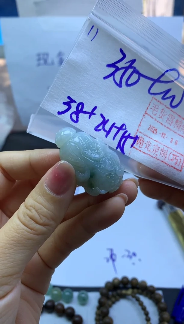 未镶嵌定制翡翠11白菜*360元毛货需精抛光