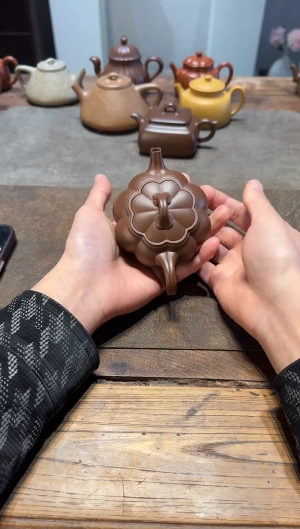 茶壶紫砂老*拉繁花 2.0 紫砂壶