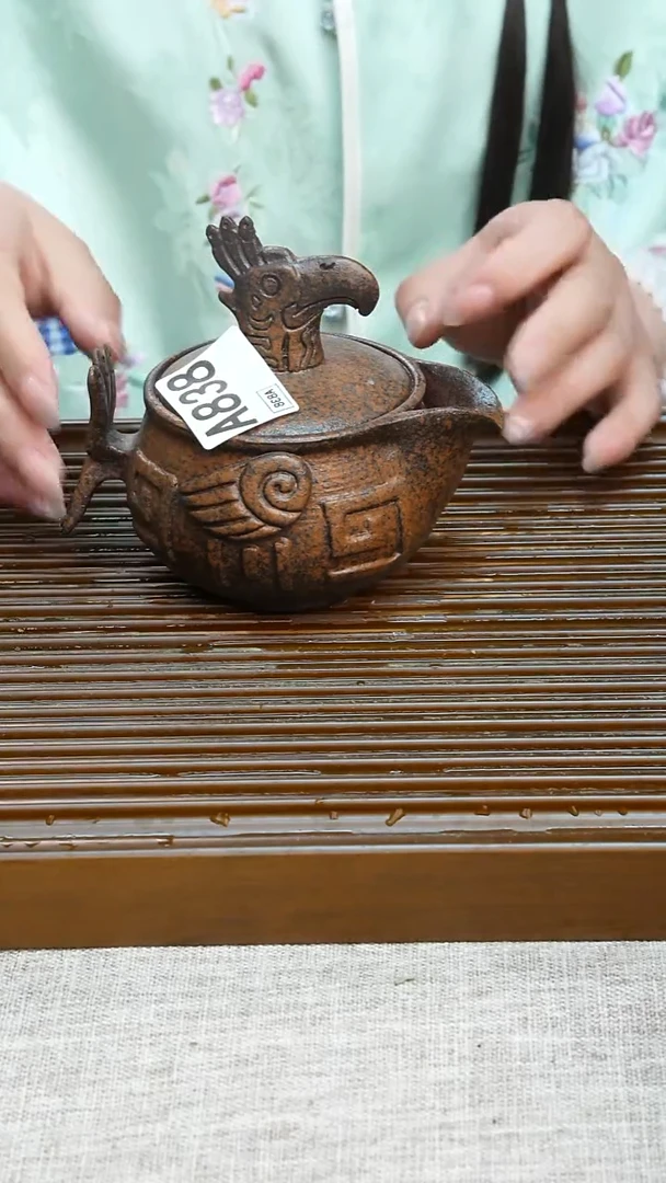 纯手工粗陶每一只不一样