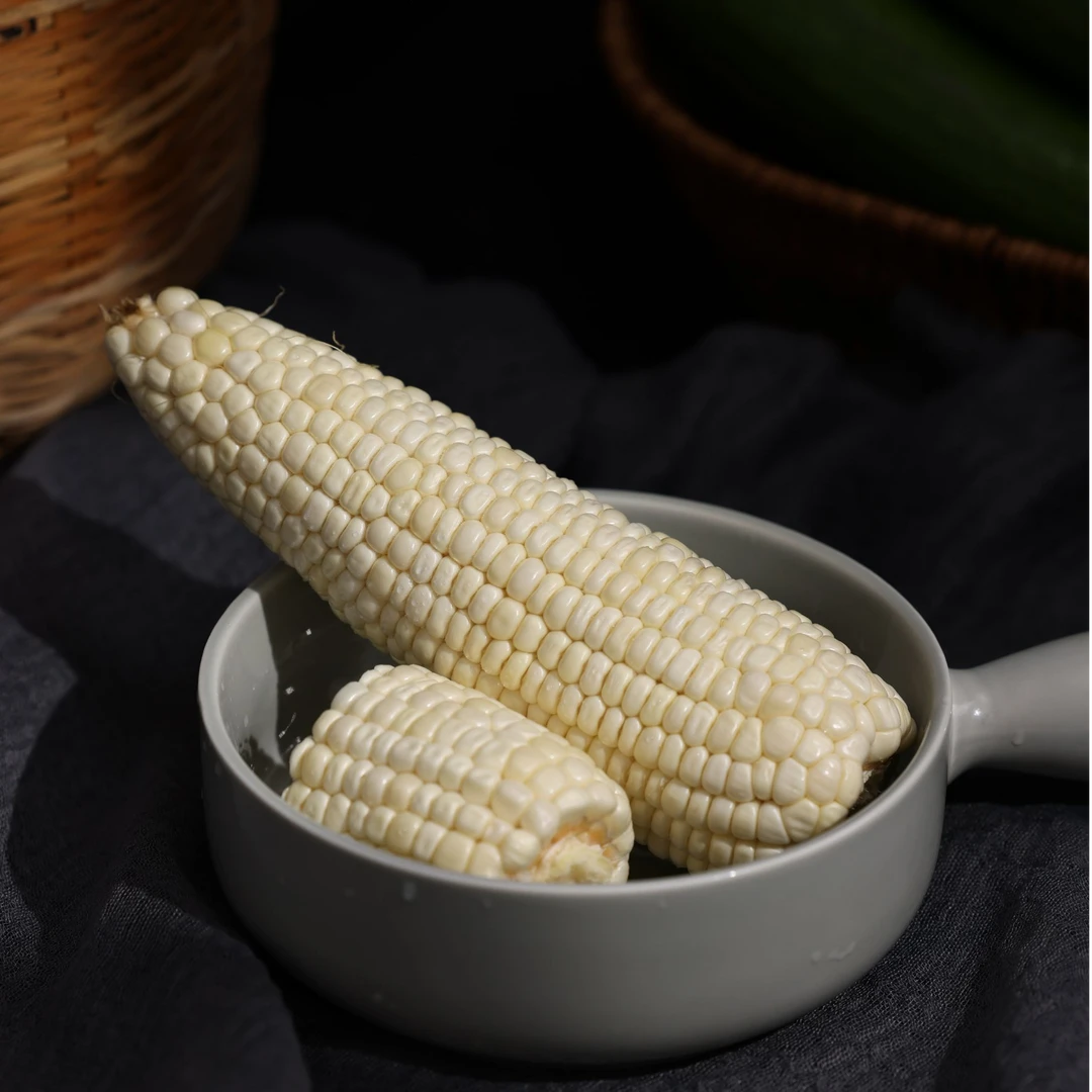 新鲜双拼甜糯玉米新鲜甜玉米宏晟零碳农场24h顺丰直达独立包装