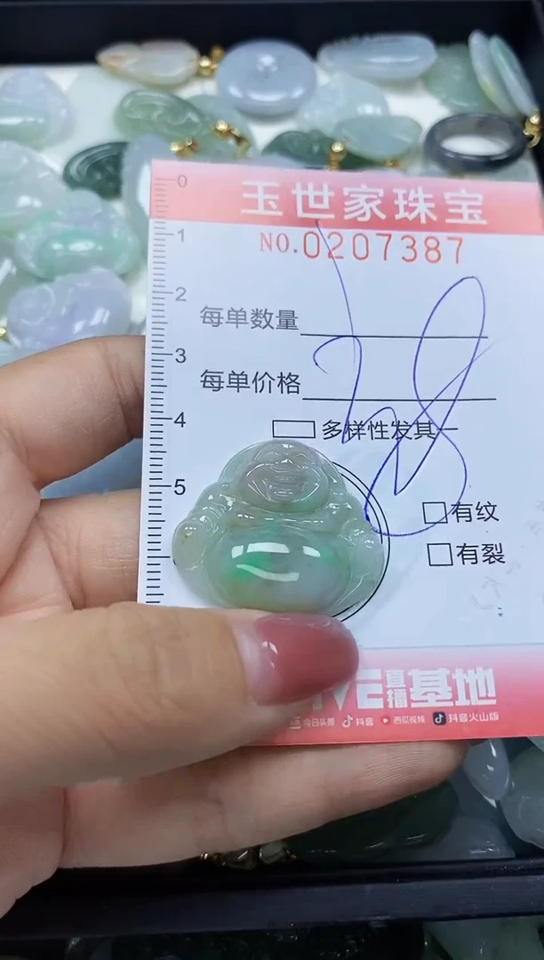 【闪购商品】翡翠颈饰未镶嵌闪购0207387