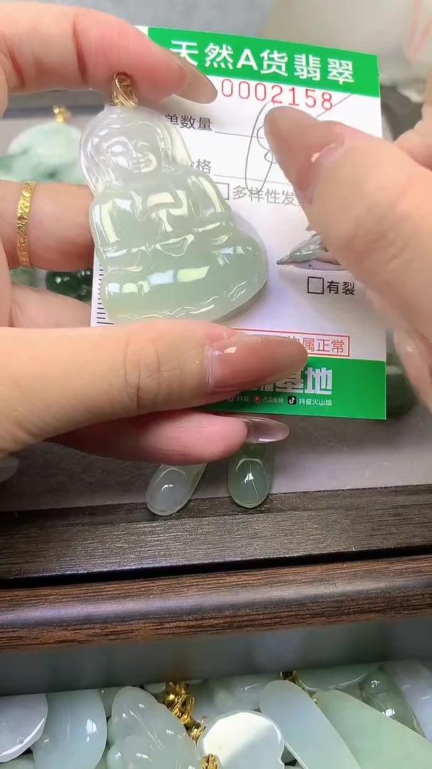 颈饰未镶嵌翡翠未镶嵌天然A货翡翠