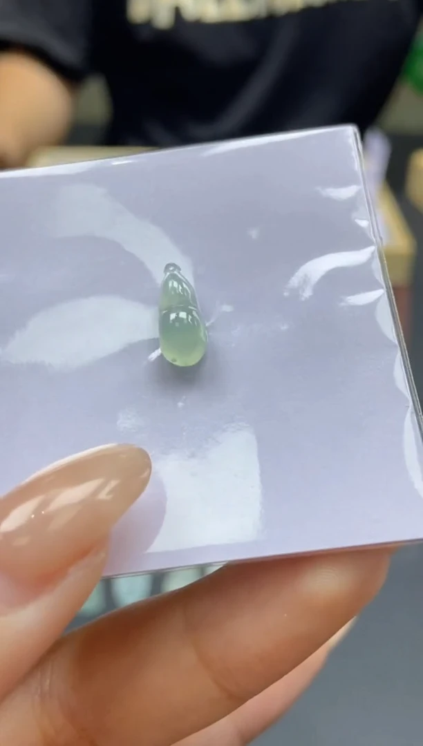 【闪购商品】定制翡翠银S925镶嵌天然翡翠A货133