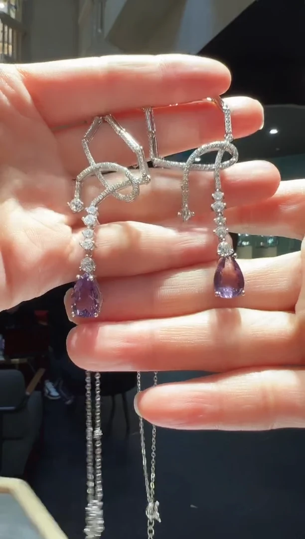 【闪购商品】紫晶颈饰银S925镶嵌61】多样性发其一