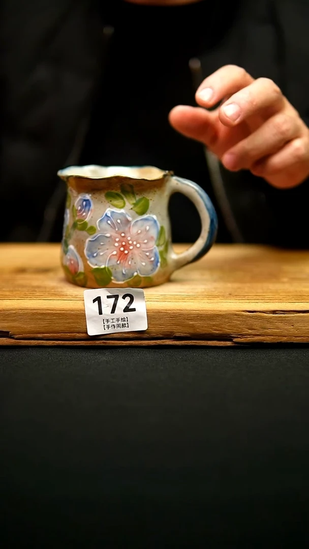 @@陶园瓷舍@@纯手工手绘@高温釉下彩