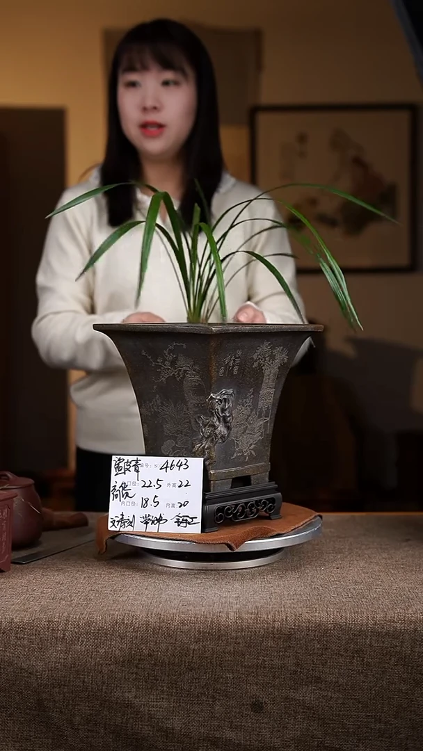 【闪购商品】紫砂花盆紫砂花盆4643