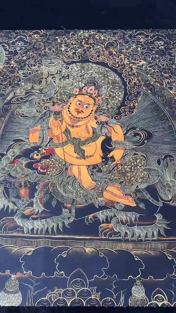 卷轴画藏式珍藏彩绘艺术馆117