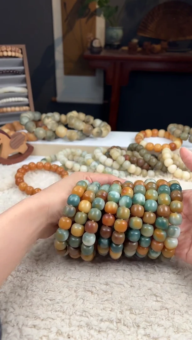 【闪购商品】菩提根/象牙果手串12.5干磨（335）