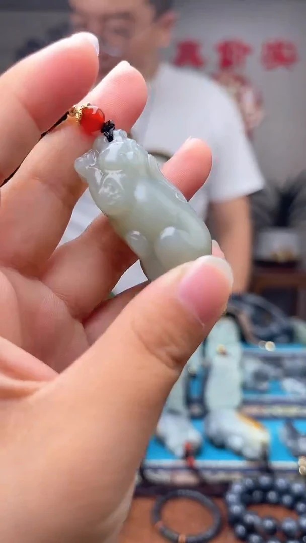 和田玉未镶嵌挂件1