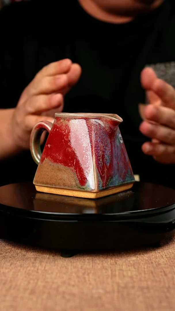 【闪购商品】803#省工一级品原矿钧瓷炉钧釉公道杯