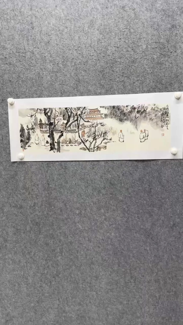 国画写意画花鸟画手绘