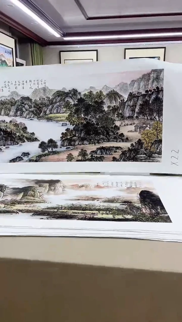国画九霄甄选国画作品x22